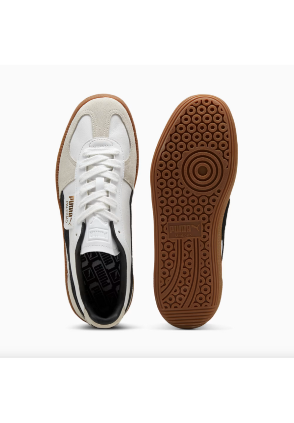 PUMA PALERMO LTH WHITE/BLACK