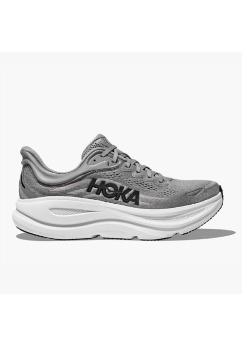 HOKA BONDI 9 GALACTIC GREY STELLAR GREY