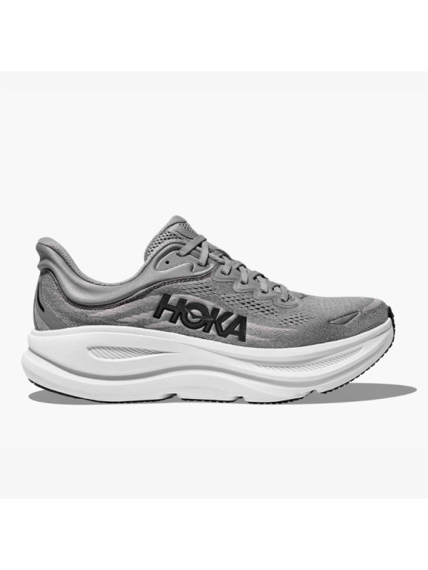 HOKA BONDI 9 GALACTIC GREY STELLAR GREY
