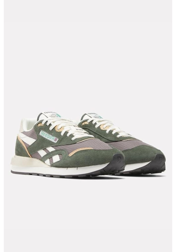 REEBOK CLASSIC NYLON 89 GREEN GREY CHALK