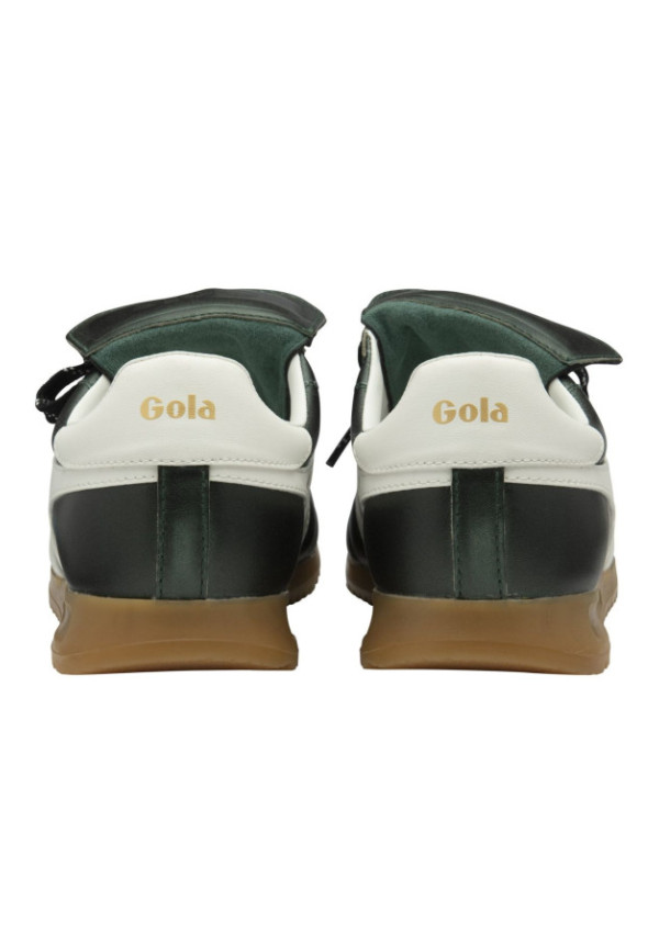 GOLA STADIUM 86 BOTTLE GREEN OFF WHITE