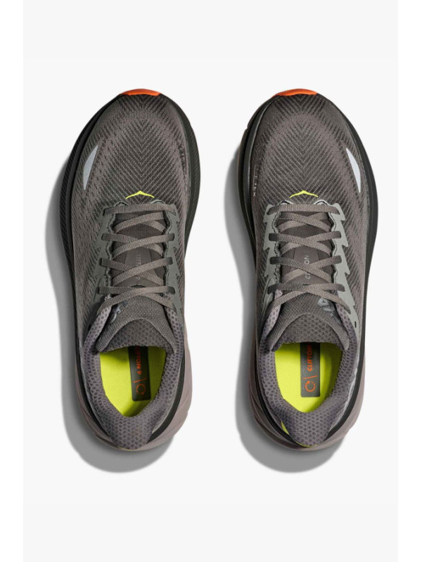 HOKA CLIFTON 9 GTX ASPHALT GREY GRAVEL HOKA CLIFTON 9 GTX ASPHALT GREY GRAVEL