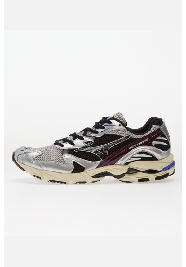 MIZUNO WAVE RIDER 10 HARBOR MIST BLACK FIG