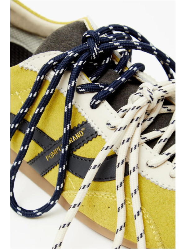 POMPEII GEMINI SUEDE YELLOW ANTHRACITE POMPEII GEMINI SUEDE YELLOW ANTHRACITE