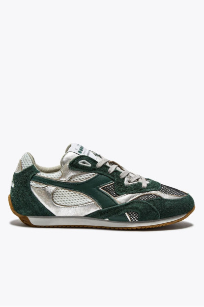 DIADORA HERITAGE EQUIPE REVENGE ITALIA USED GREEN TREKING DIADORA HERITAGE EQUIPE REVENGE ITALIA USED GREEN TREKING