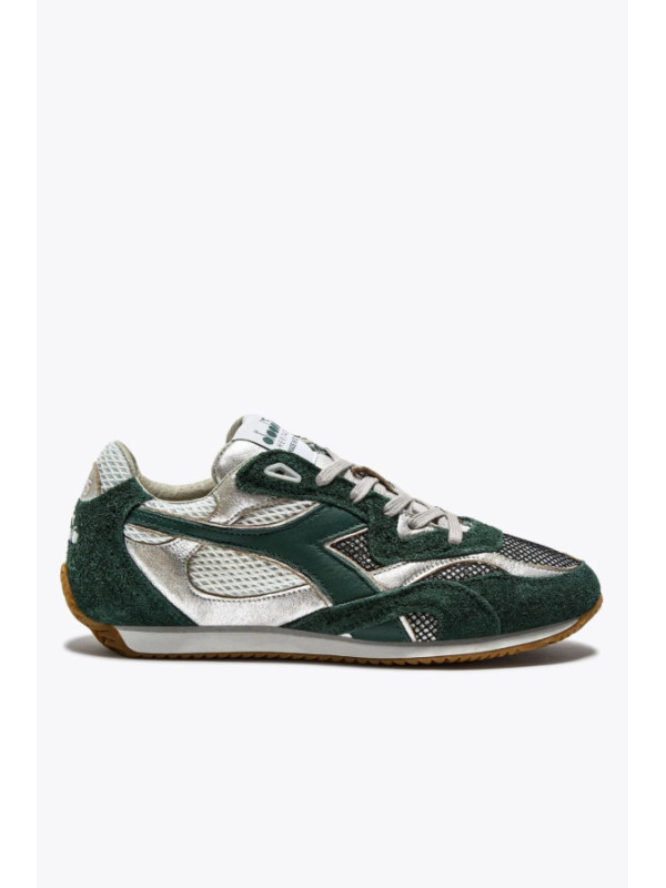DIADORA HERITAGE EQUIPE REVENGE ITALIA USED GREEN TREKING DIADORA HERITAGE EQUIPE REVENGE ITALIA USED GREEN TREKING