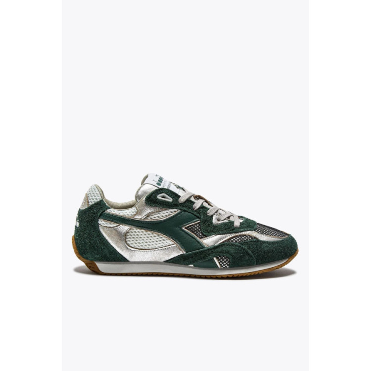 DIADORA HERITAGE EQUIPE REVENGE ITALIA USED GREEN TREKING DIADORA HERITAGE EQUIPE REVENGE ITALIA USED GREEN TREKING