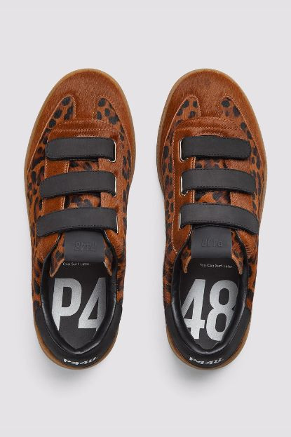 P448 CAPRI LEOPARD BROWN LEO DARK