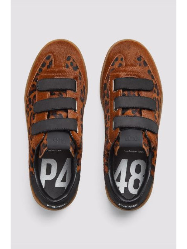 P448 CAPRI LEOPARD BROWN LEO DARK P448 CAPRI LEOPARD BROWN LEO DARK