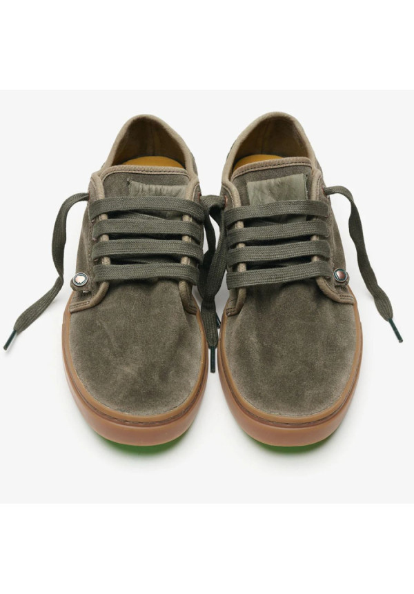 SATORISAN HEISEI SUEDE DEEP KHAKI