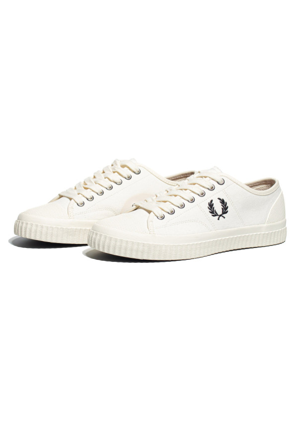 FRED PERRY HUGHES LOW LIGHT ECRU