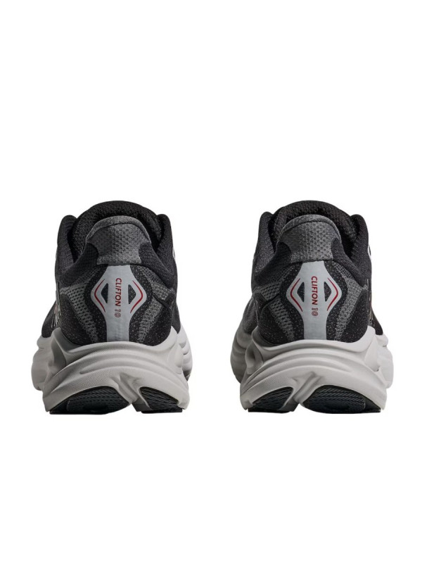 HOKA CLIFTON 10 CARBON BLACK SATELLITE GREY