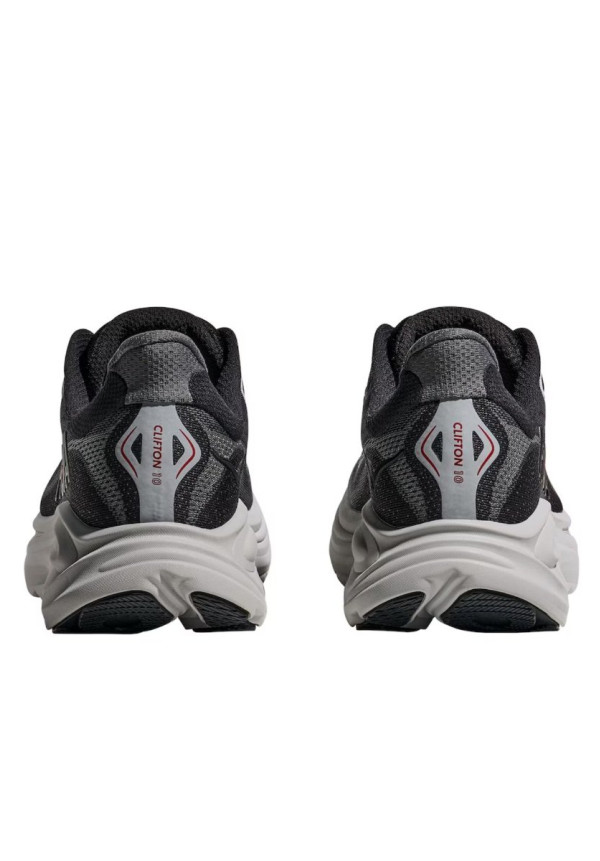 HOKA CLIFTON 10 CARBON BLACK SATELLITE GREY