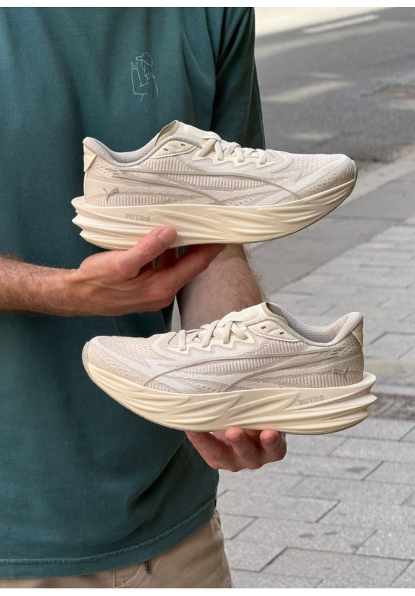PUMA DEVIATE PURE NITRO ALPINE SNOW WARM WHITE