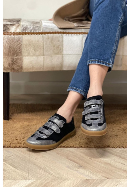 P448 CAPRI VELCRO MONZA BLACK