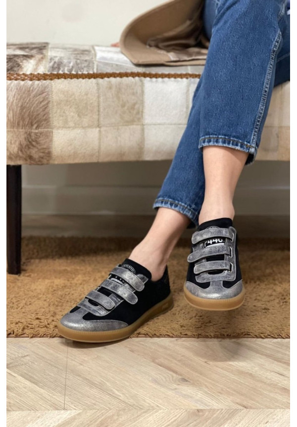 P448 CAPRI VELCRO MONZA BLACK