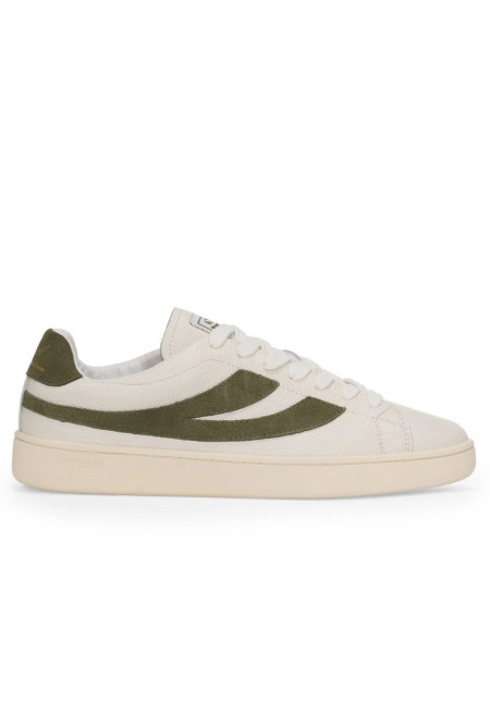 SUPERGA LENDL WHITE AVORIO MOSS GREEN OFF WHITE