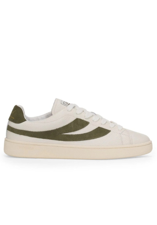 SUPERGA LENDL WHITE AVORIO MOSS GREEN OFF WHITE