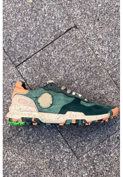 SATORISAN CHACRONA LINEN DIVING GREEN