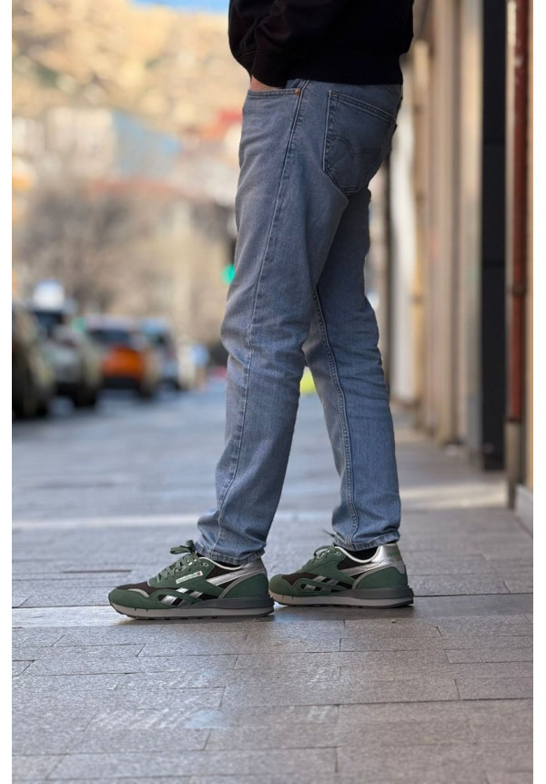 REEBOK CLASSIC NYLON 89 FIELDGREEN BLACK GREY