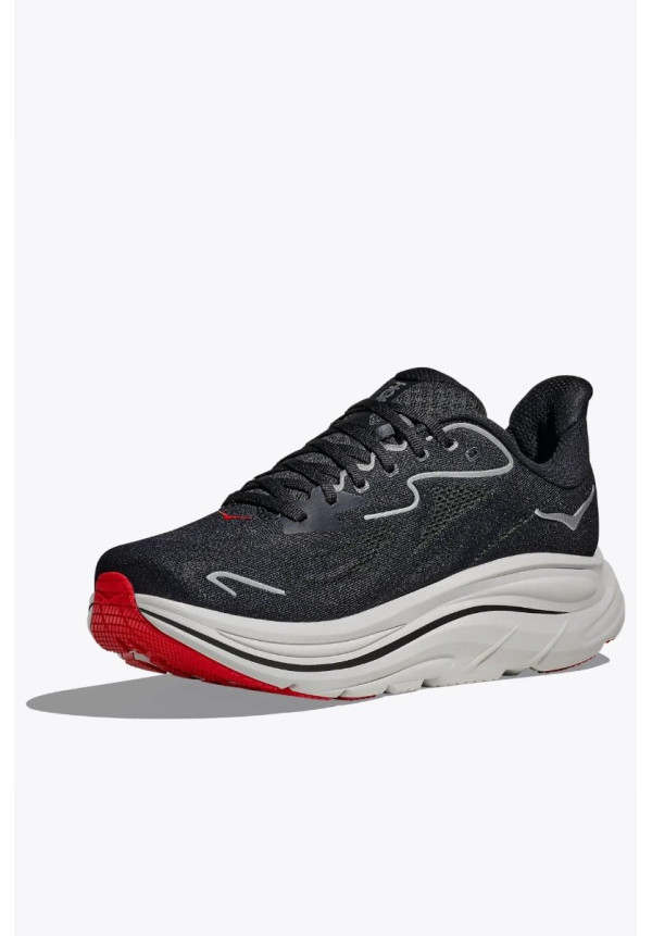HOKA CLIFTON 10 BLACK SILVER