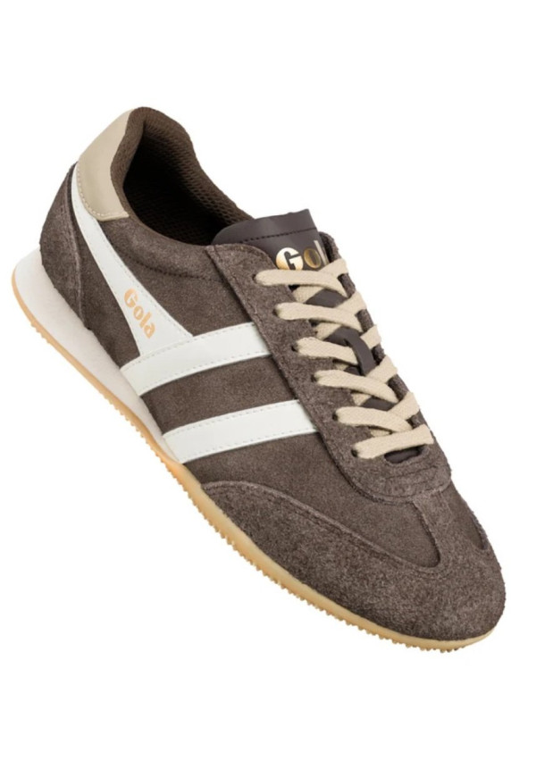 GOLA SPRINTER SUEDE MOCHA OFF WHITE BONE