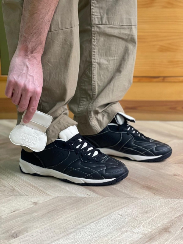 PUMA KING INDOOR ICONS PACK BLACK FROSTED IVORY