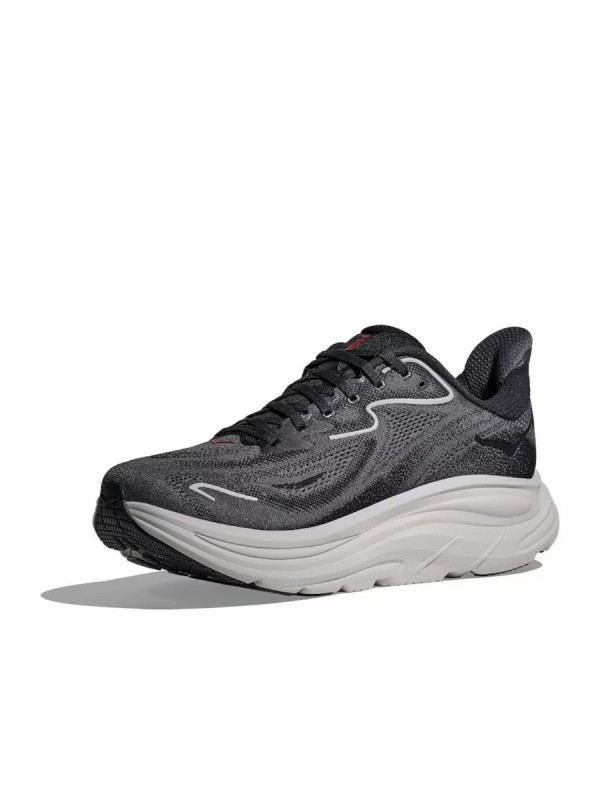 HOKA CLIFTON 10 CARBON BLACK SATELLITE GREY