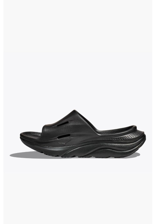 HOKA ORA RECOVERY SLIDE 3 BLACK BLACK
