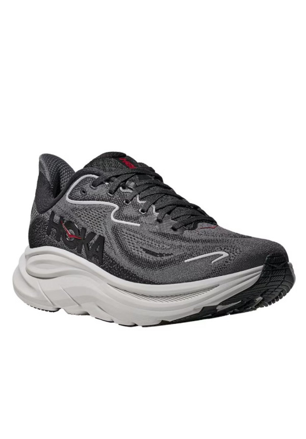 HOKA CLIFTON 10 CARBON BLACK SATELLITE GREY