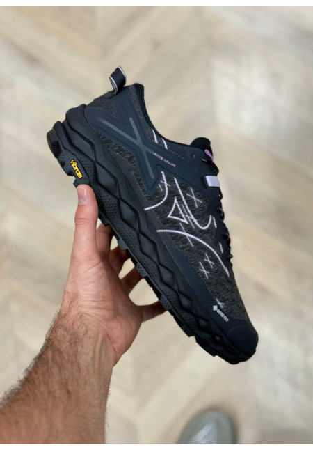 MIZUNO WAVE MUJIN LS GTX BLACK IRIS SPRING CROCUS