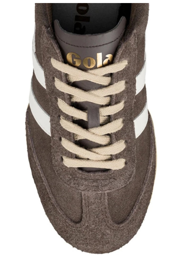 GOLA SPRINTER SUEDE MOCHA OFF WHITE BONE