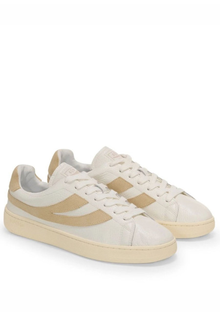 SUPERGA LENDL WHITE AVORIO LT BEIGE OFF YELLOW 
