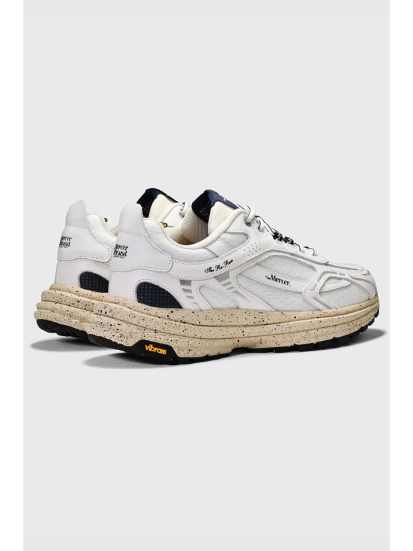 MERCER BRAND THE RE-RUN VIBRAM WHITE BLUE
