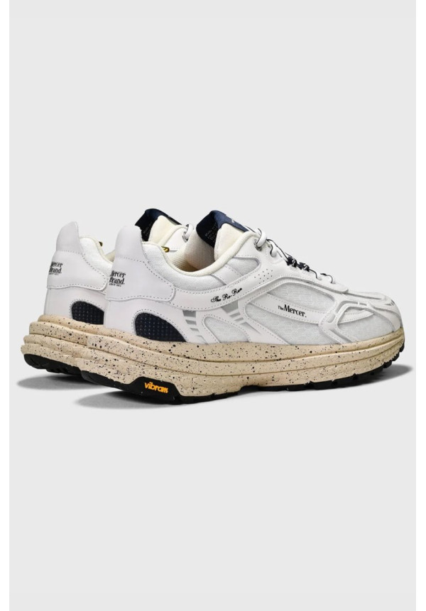 MERCER BRAND THE RE-RUN VIBRAM WHITE BLUE