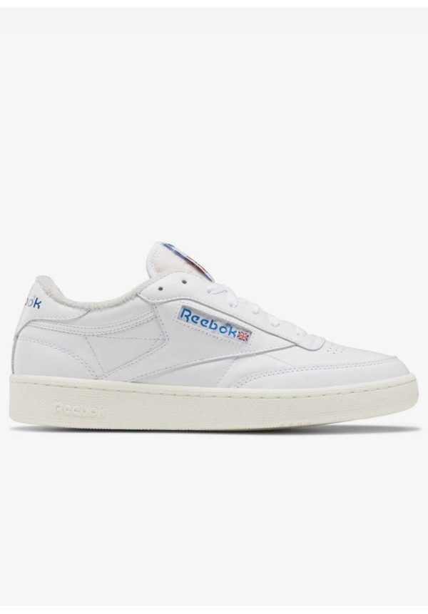 REEBOK CLUB C 85 VINTAGE WHITE CHALK VECTOR BLUE