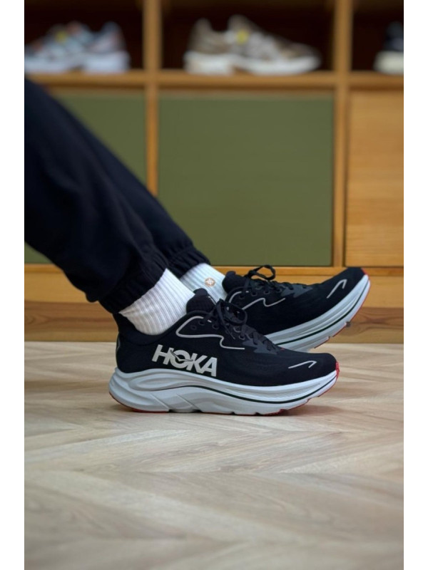 HOKA CLIFTON 10 BLACK SILVER