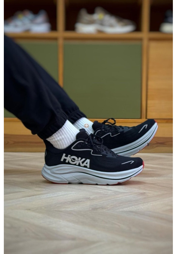 HOKA CLIFTON 10 BLACK SILVER