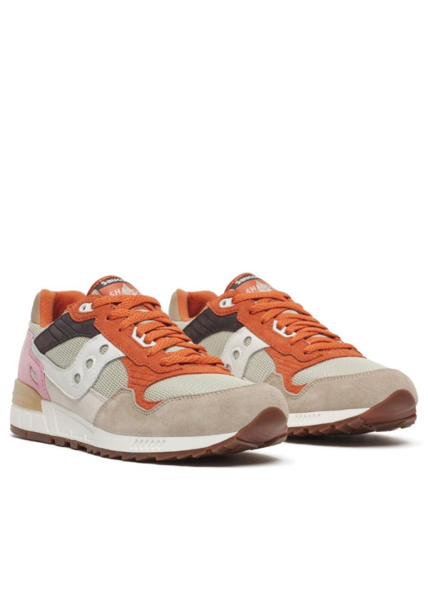 SAUCONY SHADOW 5000 EGGSHELL RUST CREME