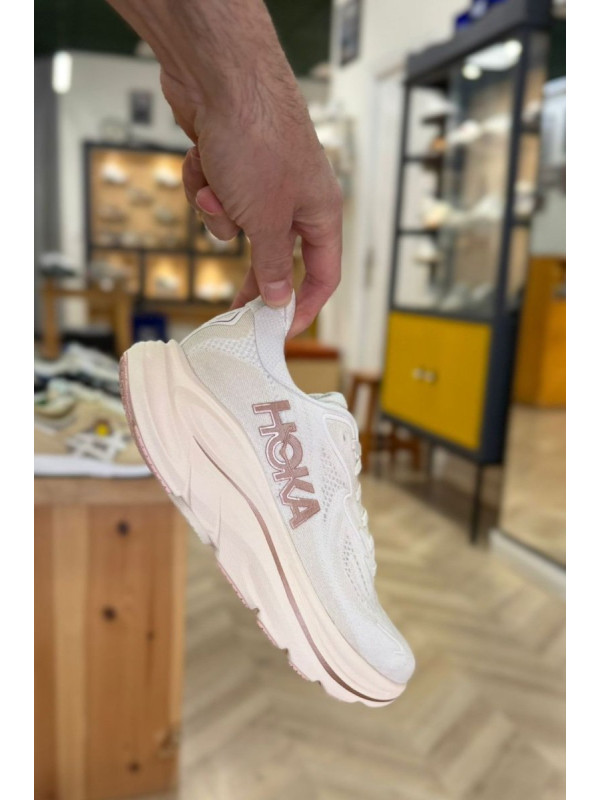 HOKA CLIFTON 10 ALABASTER ROSE GOLD