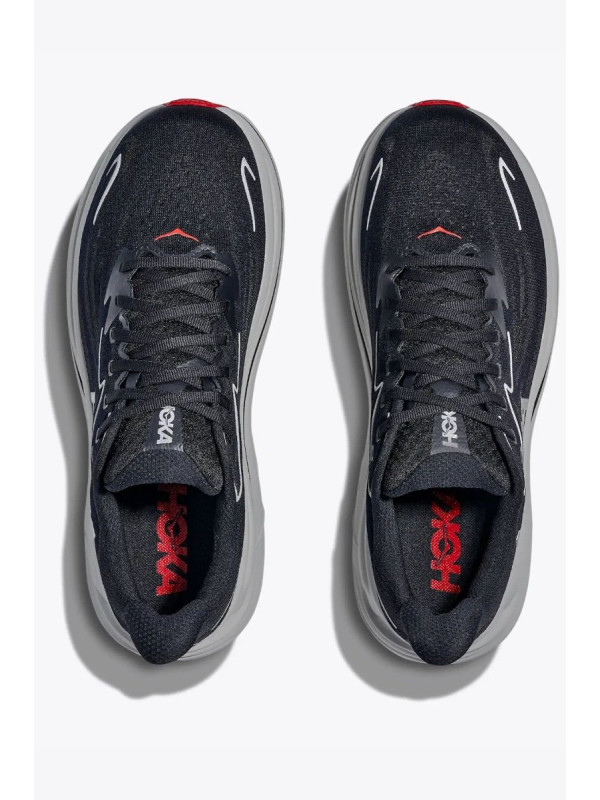 HOKA CLIFTON 10 BLACK SILVER