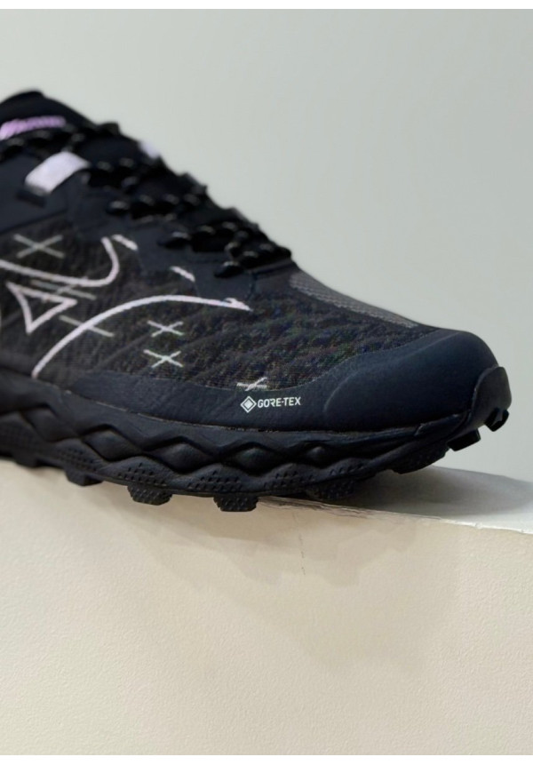 MIZUNO WAVE MUJIN LS GTX BLACK IRIS SPRING CROCUS