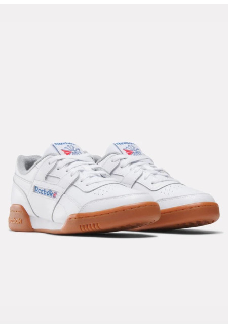 REEBOK WORKOUT PLUS FTWR WHITE VECTOR BLUE VECTOR RED