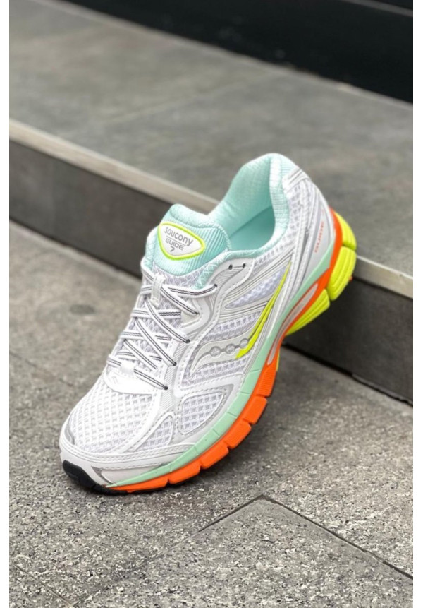 SAUCONY PROGRID GUIDE 7 WHITE MULTI BLANC