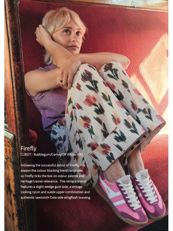 GOLA FIREFLY BUBBLEGUM CERISE OFF WHITE