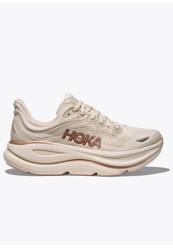 HOKA BONDI 9 OAT MILK ROSE GOLD