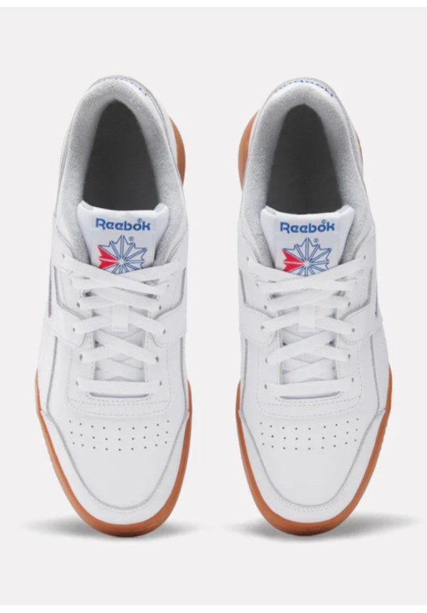 REEBOK WORKOUT PLUS FTWR WHITE VECTOR BLUE VECTOR RED