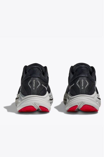 HOKA CLIFTON 10 BLACK SILVER