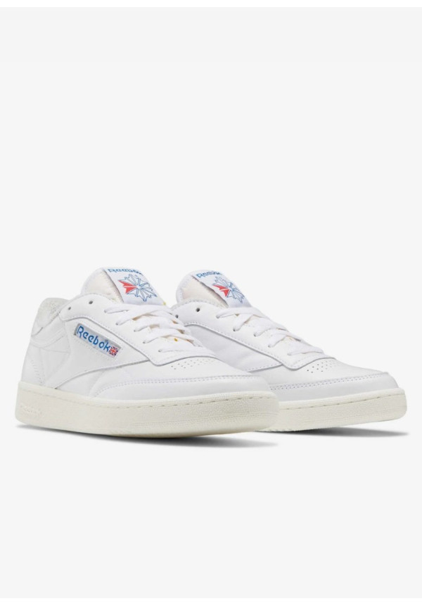REEBOK CLUB C 85 VINTAGE WHITE CHALK VECTOR BLUE