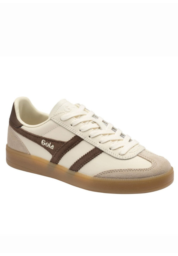 GOLA VIPER LEATHER OFF WHITE BONE OTTER GUM